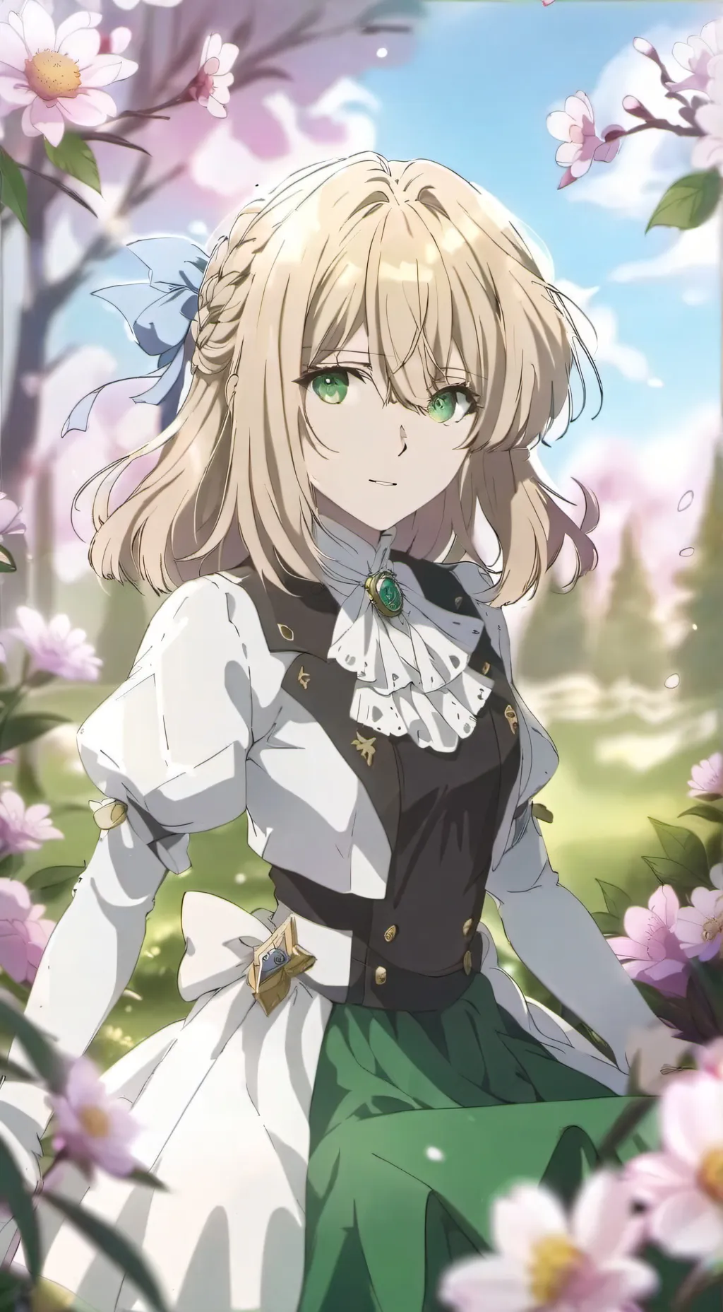 ai character: lily background