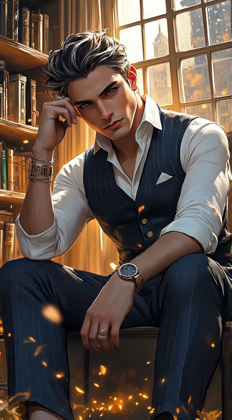 ai character: Adrian background