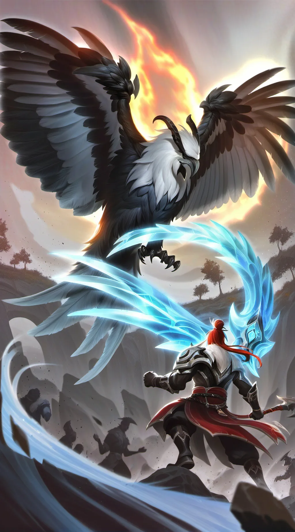 ai character: tadc  background