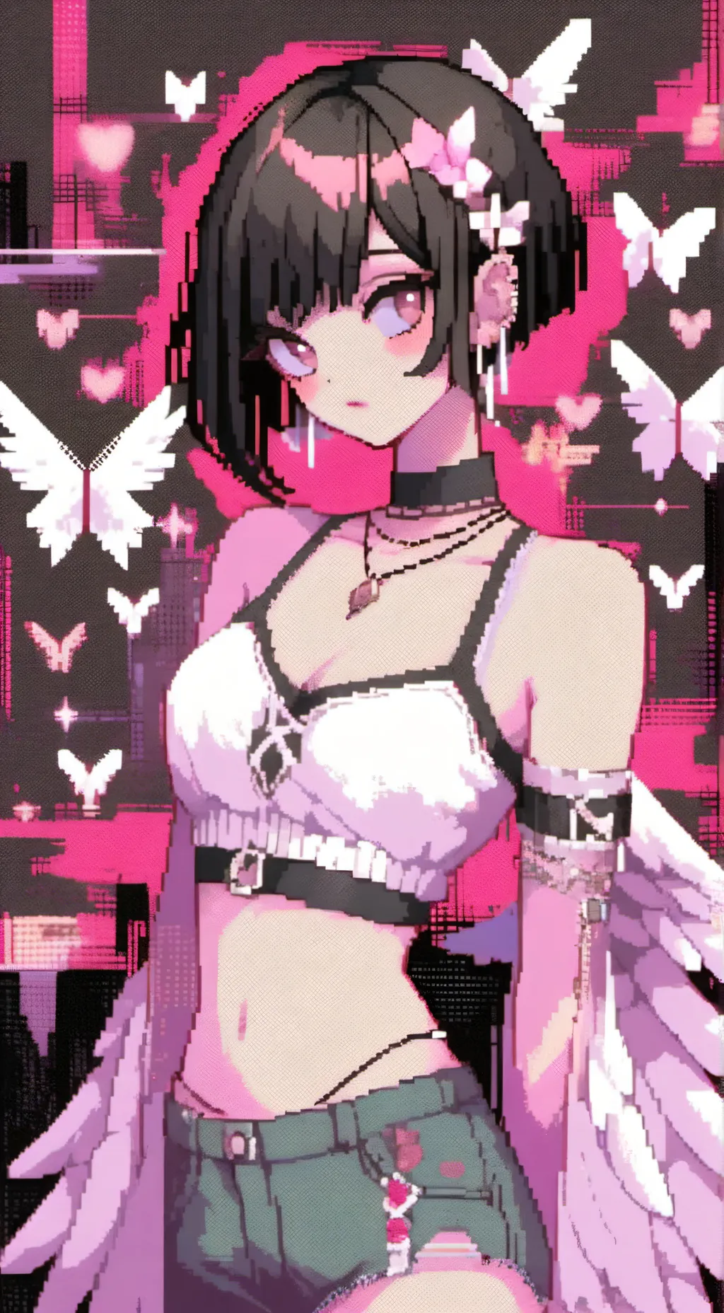 ai character: MHA:new girl(ME!!) background