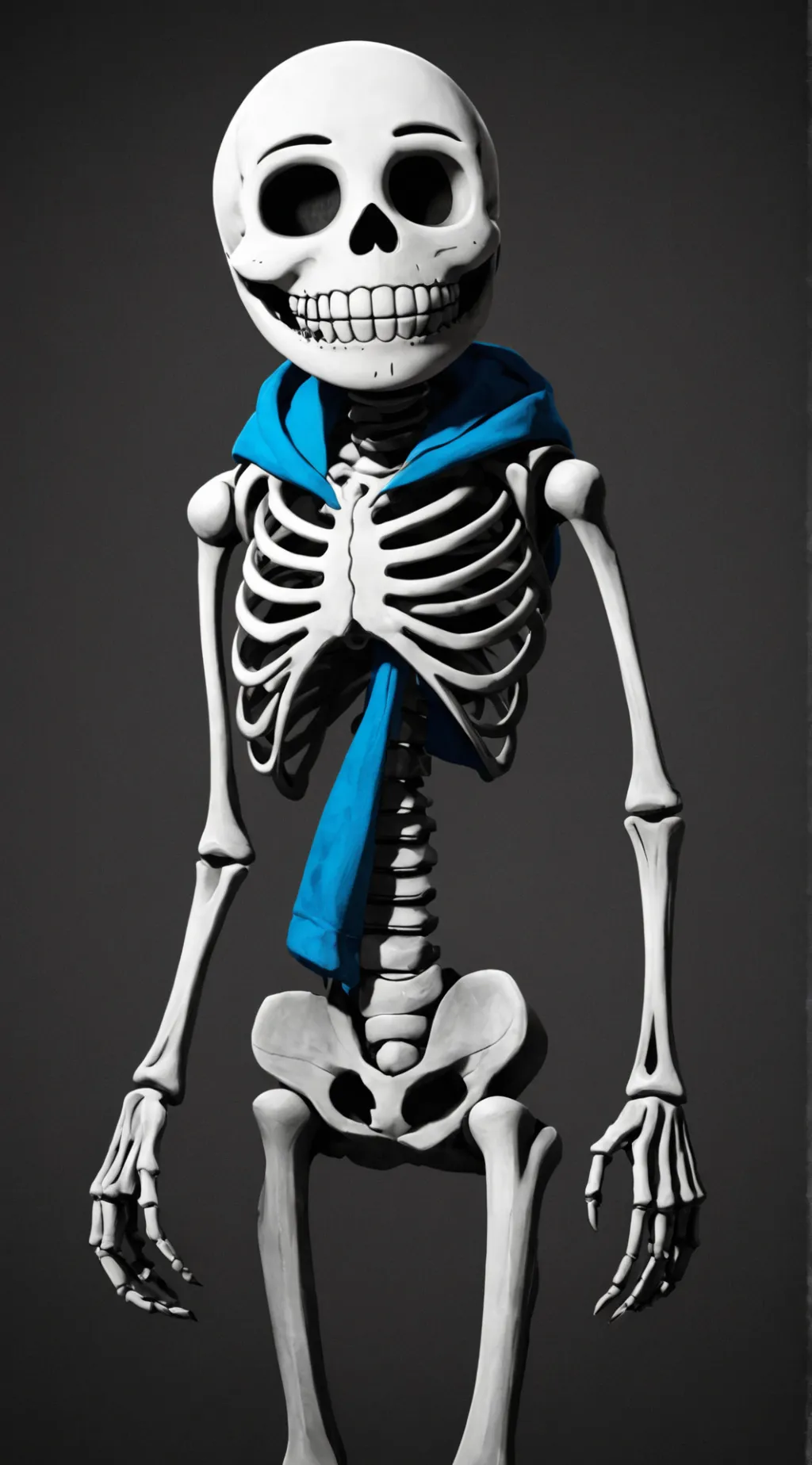 ai character: sans figth background