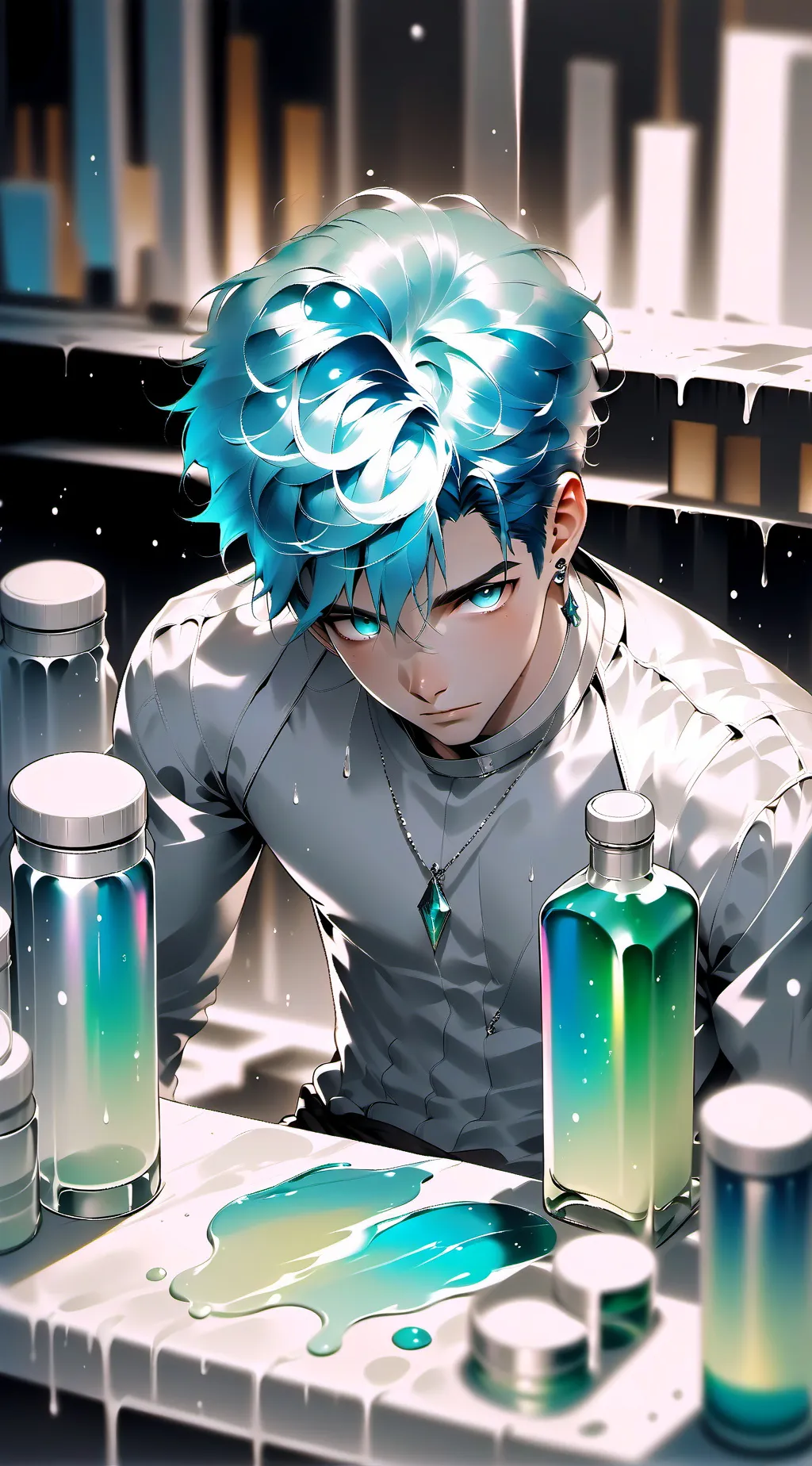 ai character: Mark  background