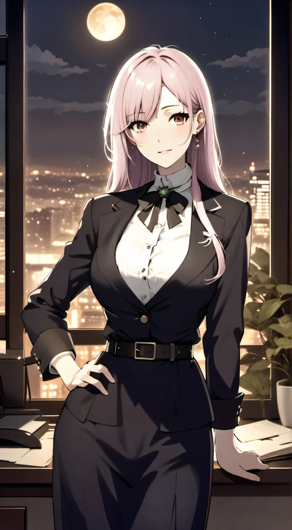 ai character: Victoria background