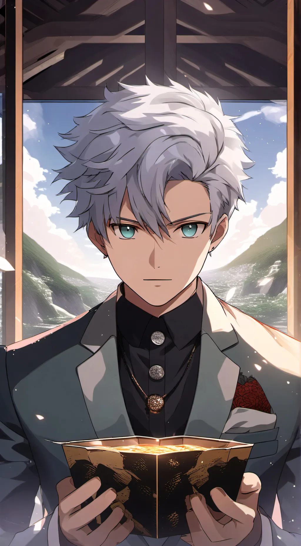 ai character: mha war background