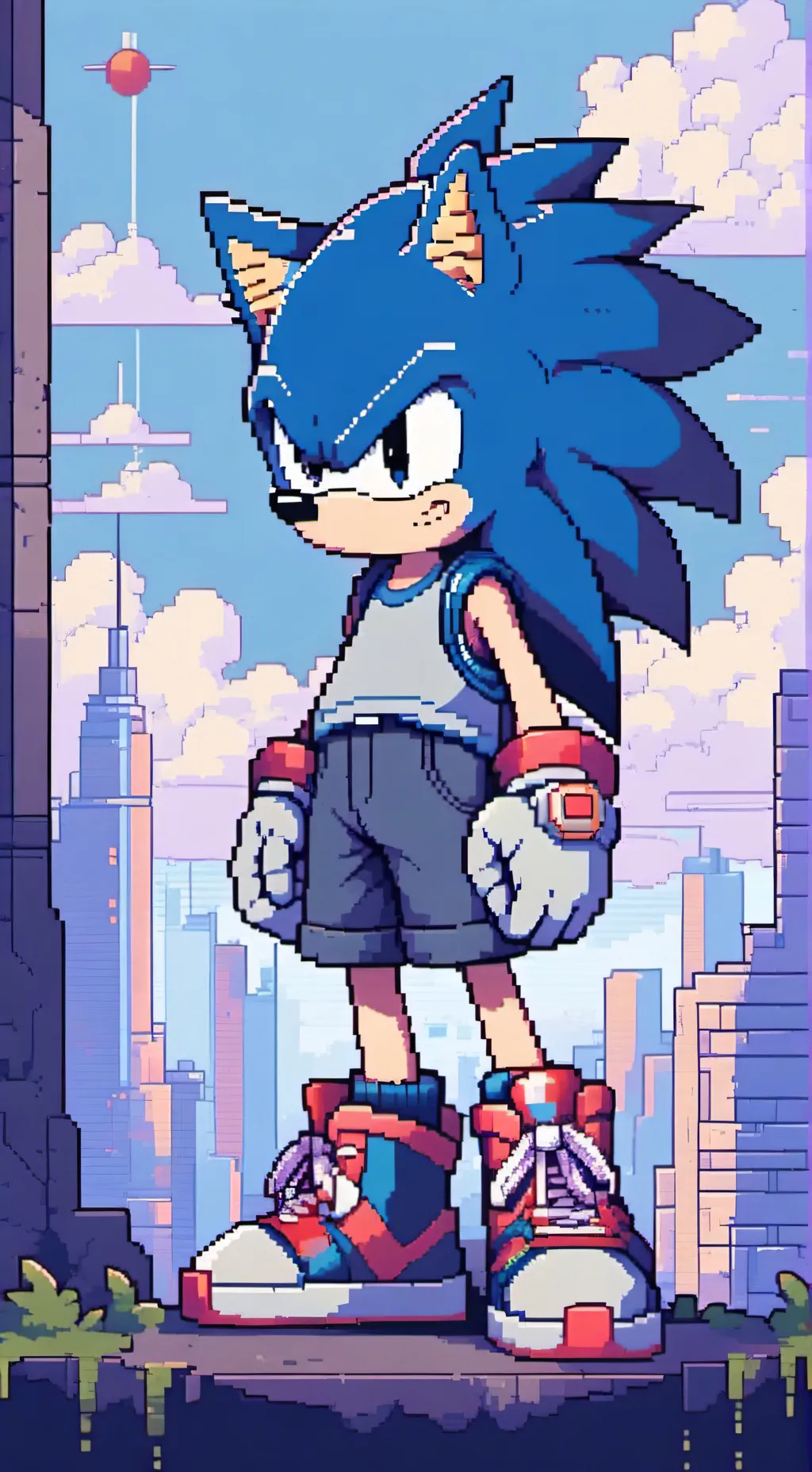 ai character: °★Sonic★° background