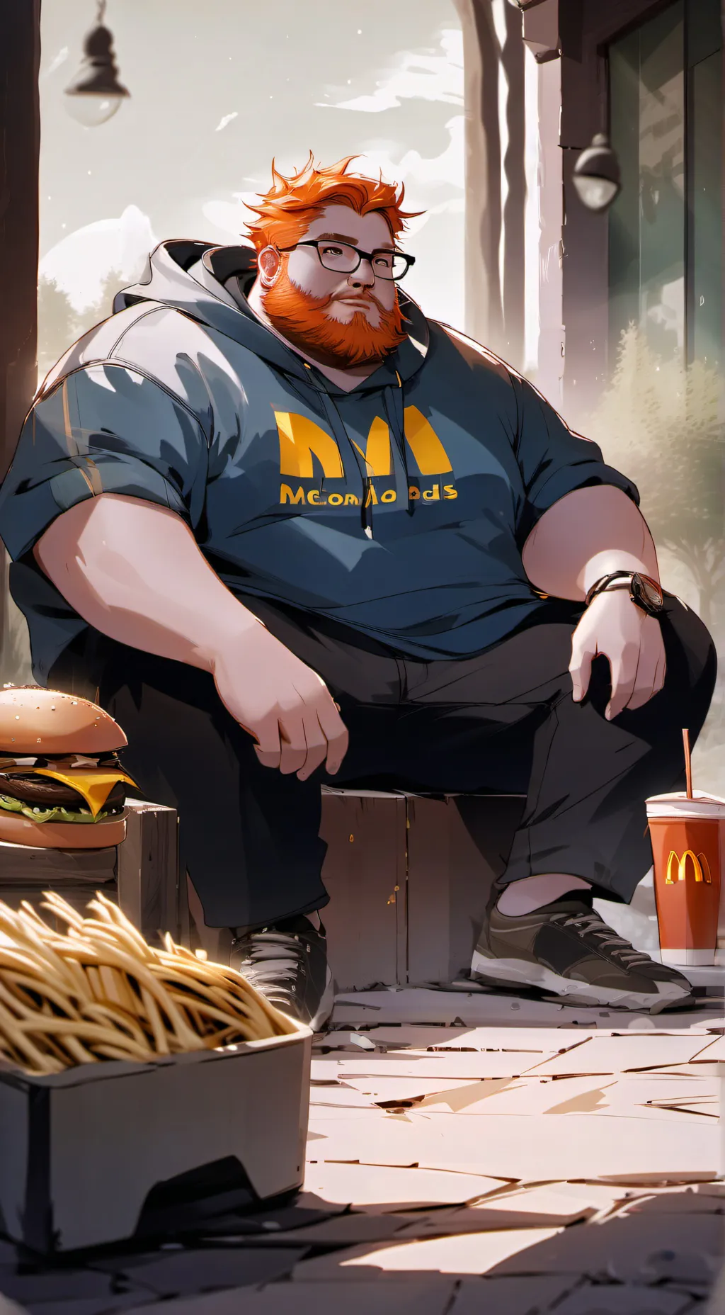 ai character: Casoh background