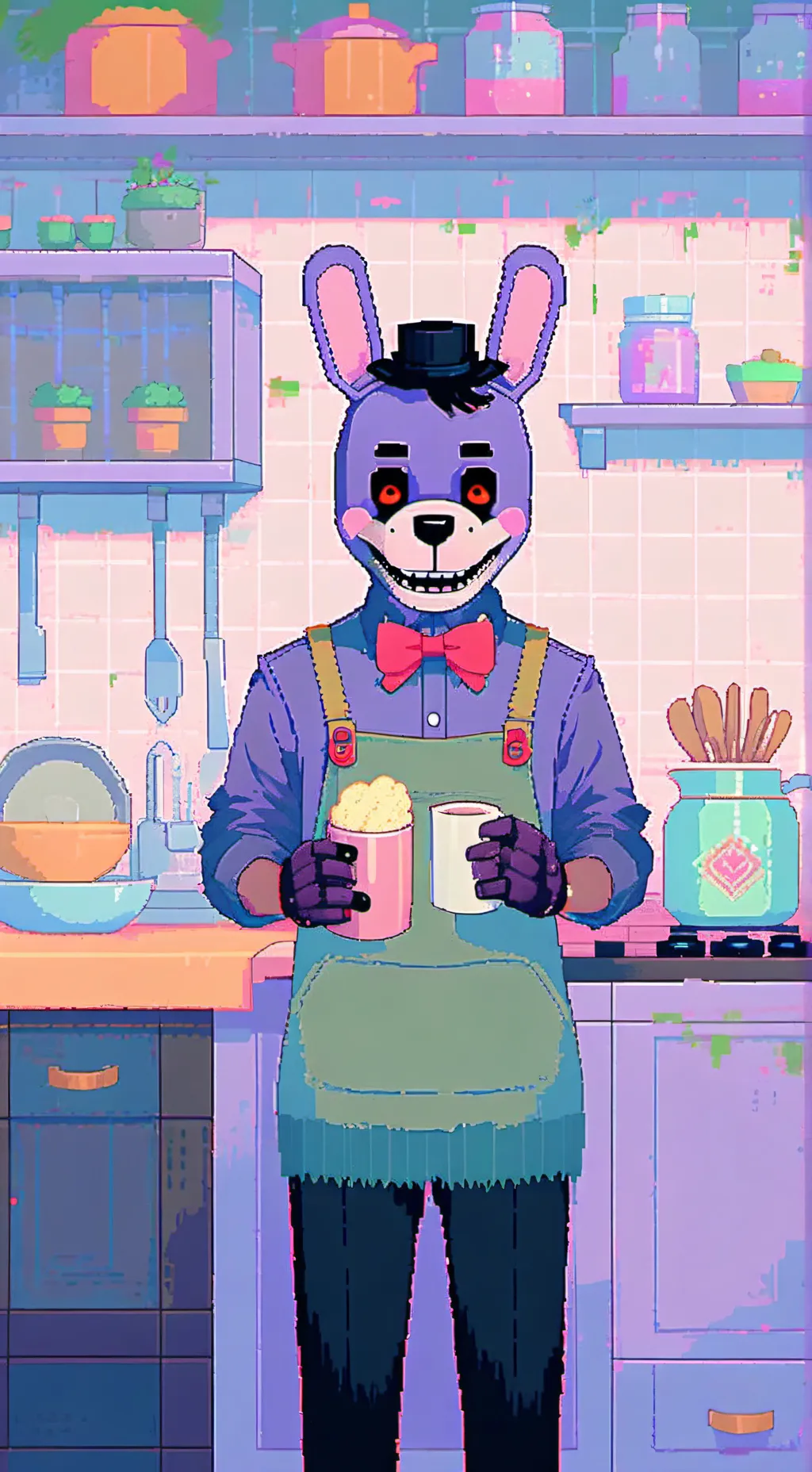 ai character: michael💕 background