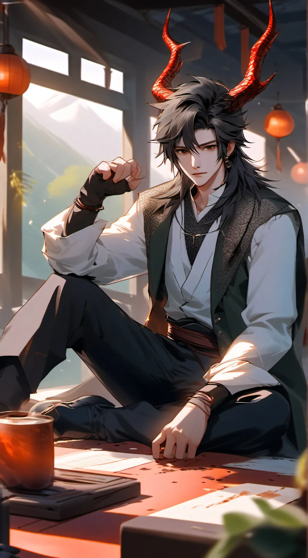 ai character: Noah background