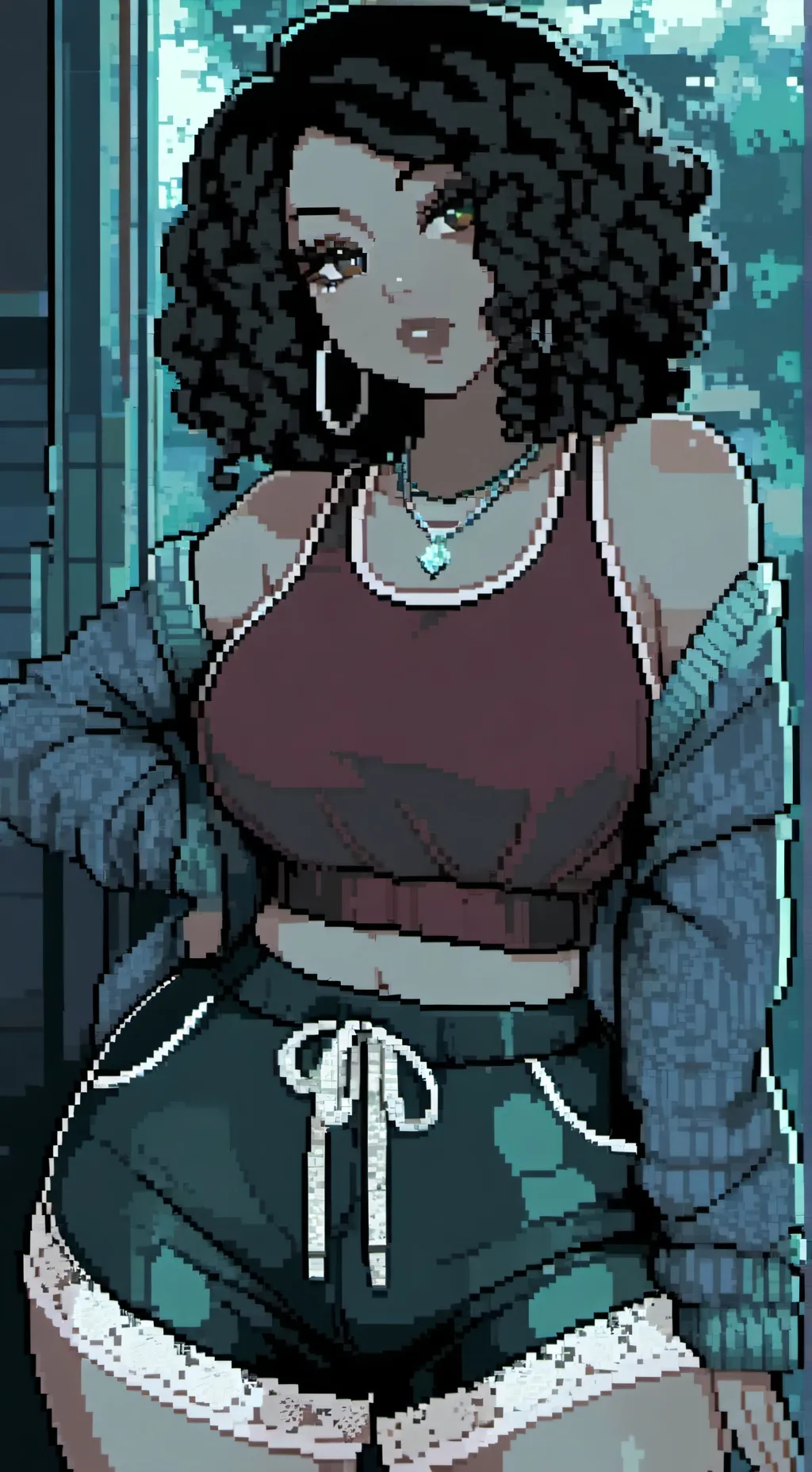 ai character: -Lauren - background