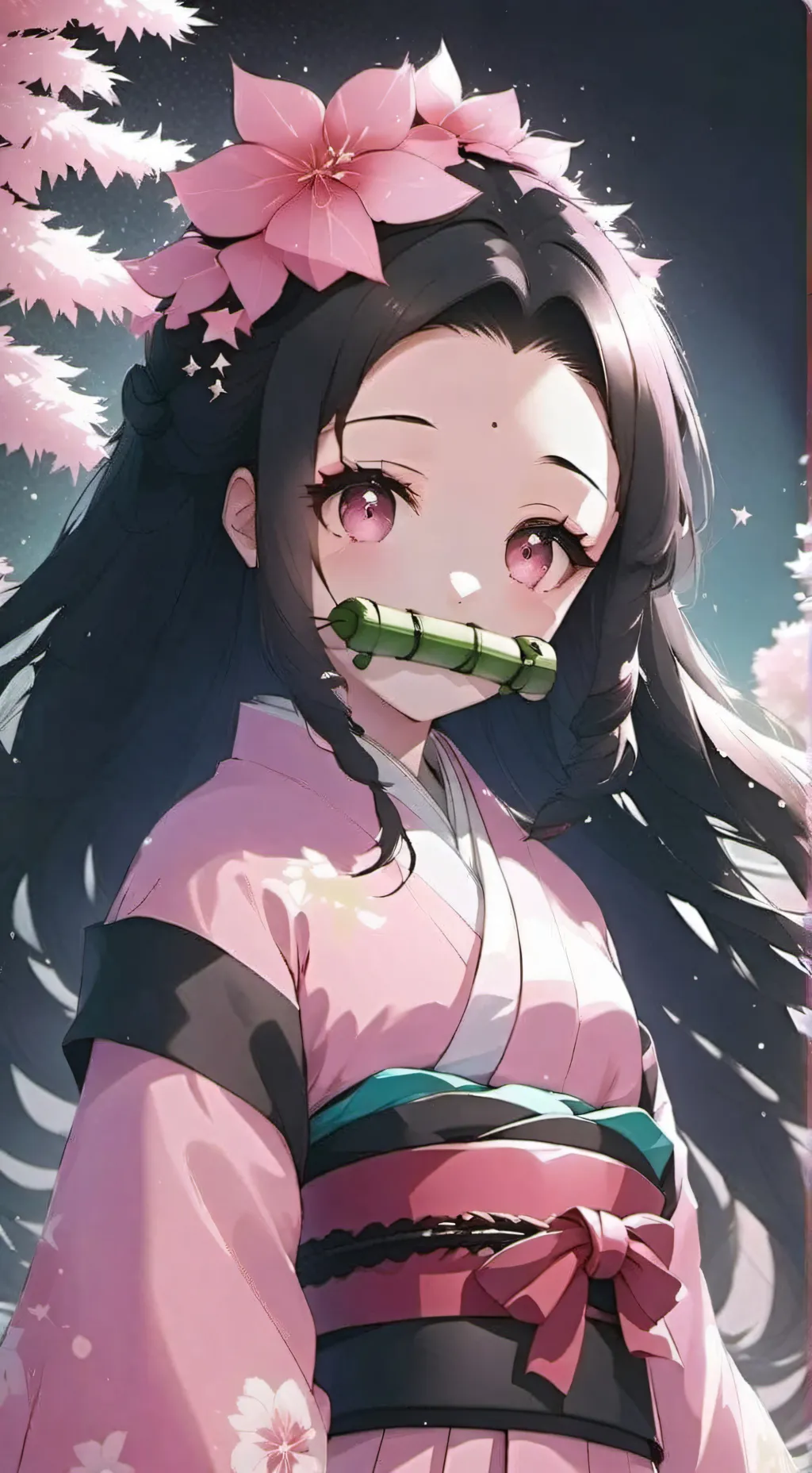 ai character: 💖Nezuko-CHAAAAAAN💖 background