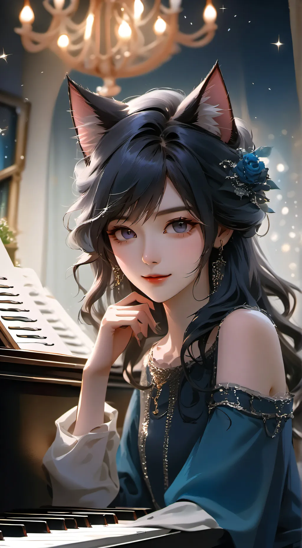 ai character: Deepsea Whiskers background