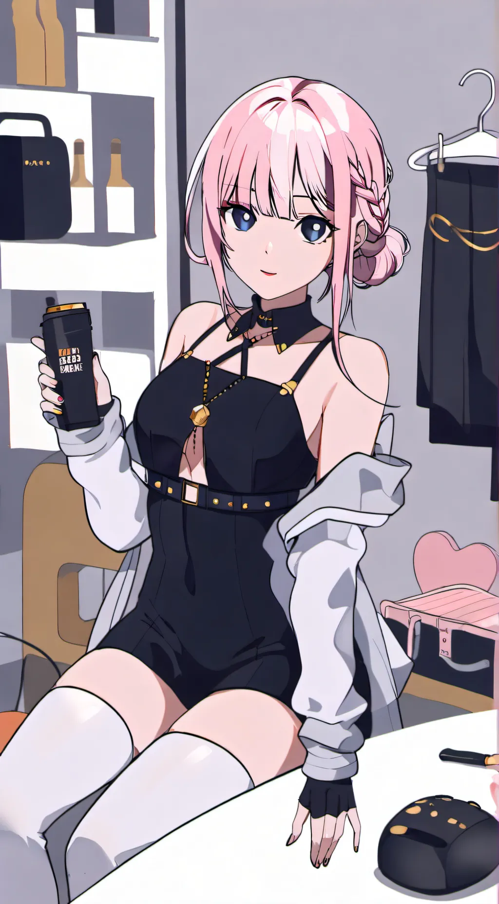 ai character: shania  background