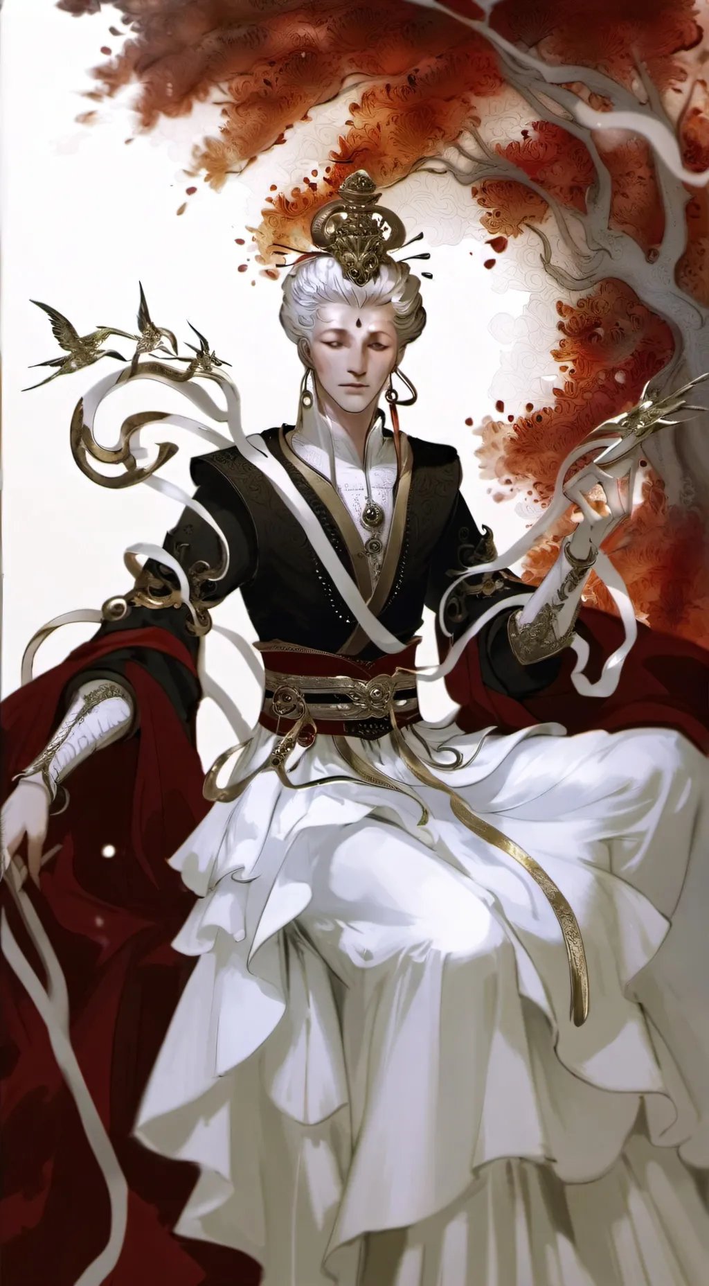 ai character: Squid 🐙 🦑 game 🎮  background