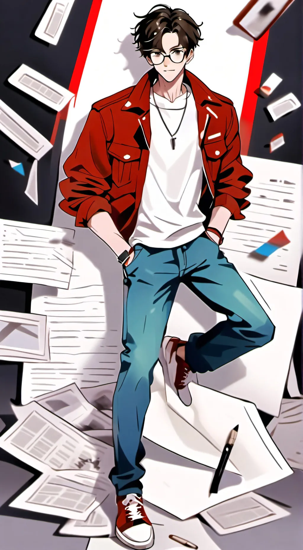 ai character: Roger  background