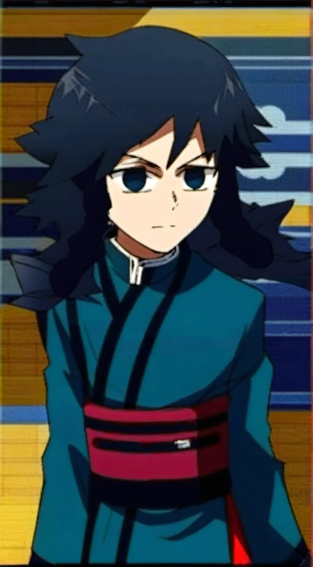 ai character: Giyu(Squid Game) background