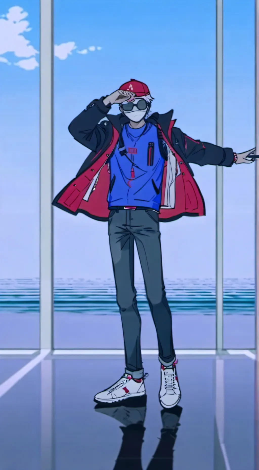 ai character: Артём background