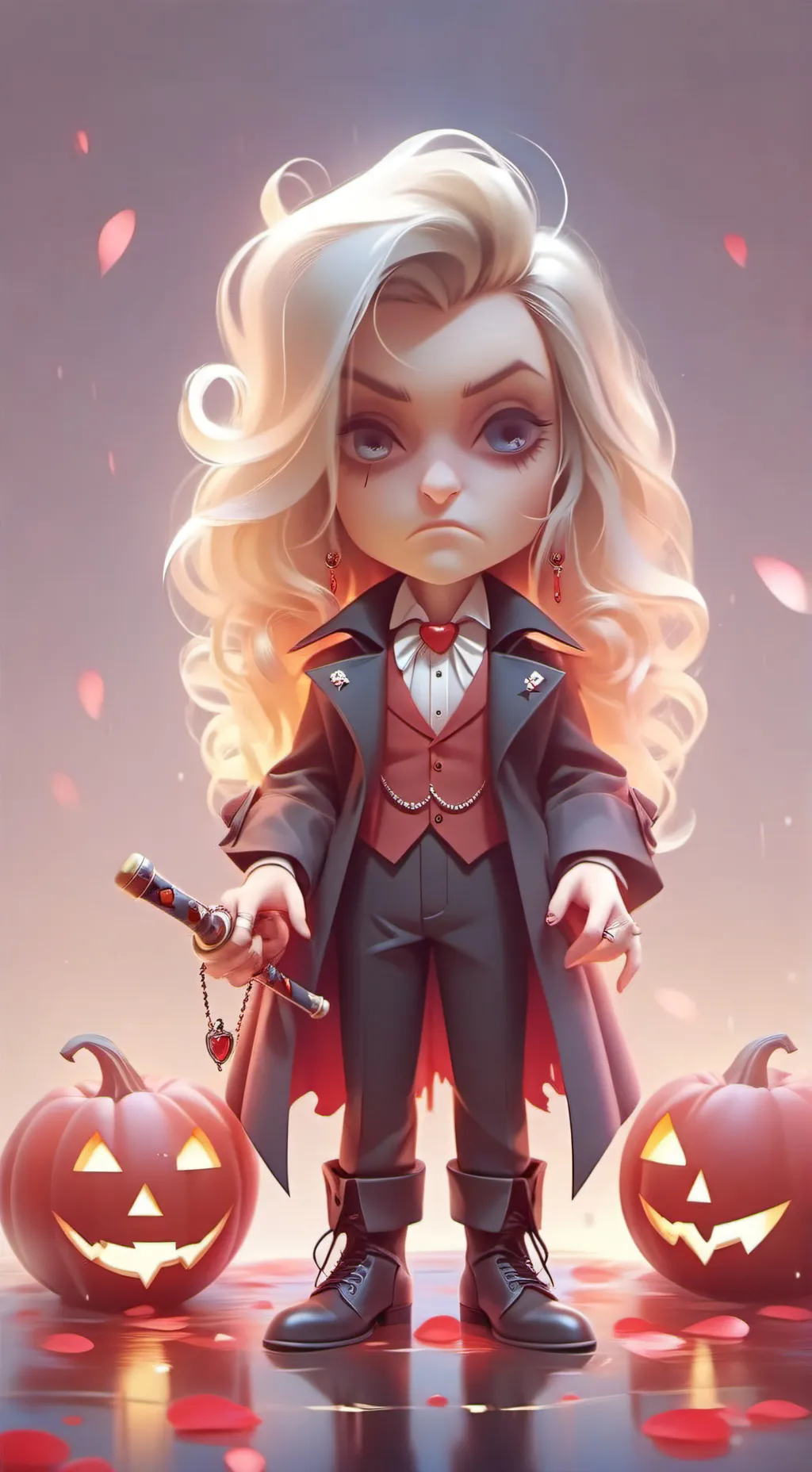 ai character: Annmarie Aldrich  background