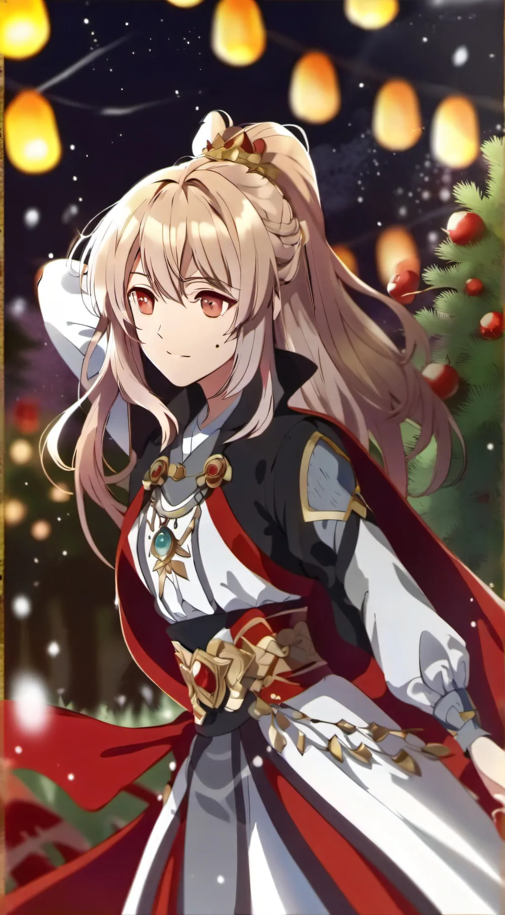 ai character: Mha thanksgiving background