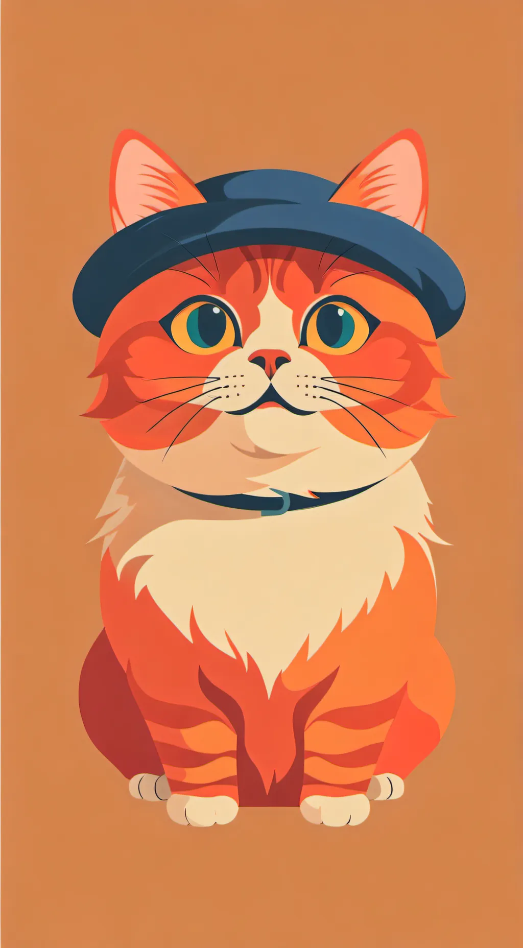 ai character: a cat that.likes?? background