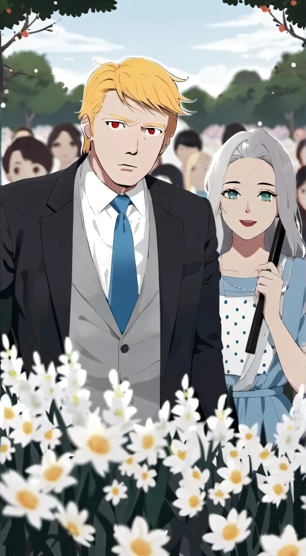 ai character: donAld trump background