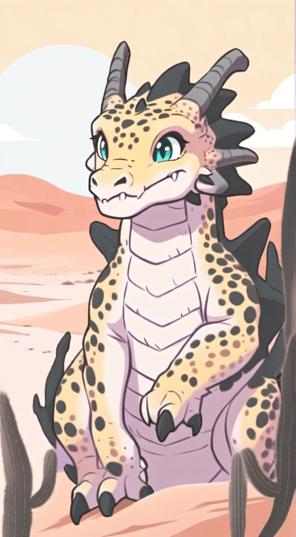 ai character: Sunny (Wof) background