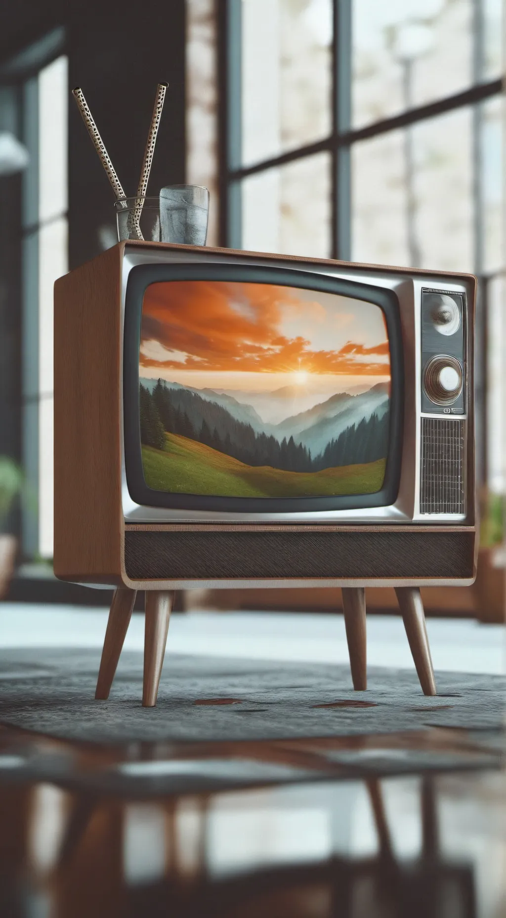 ai character: ⚡📺~VOX~📺⚡ background