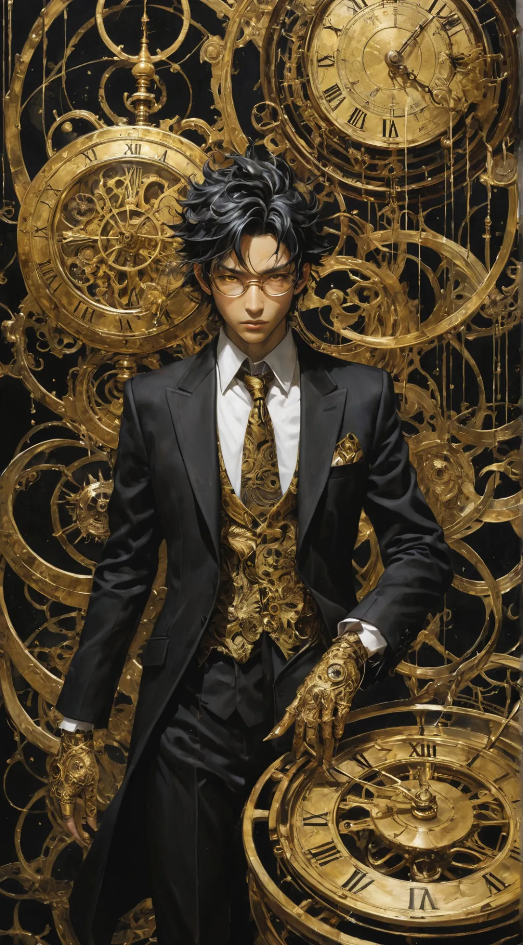 ai character: Azrael background