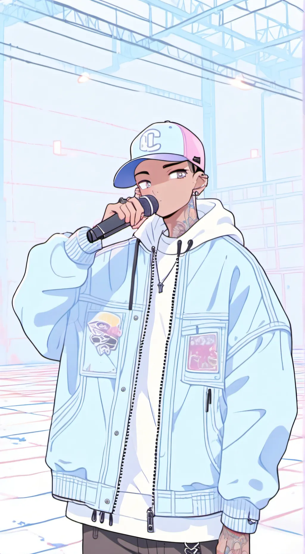 ai character: Eminem background