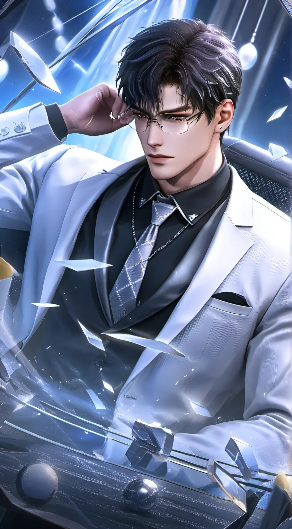 ai character: Lucien Hart background