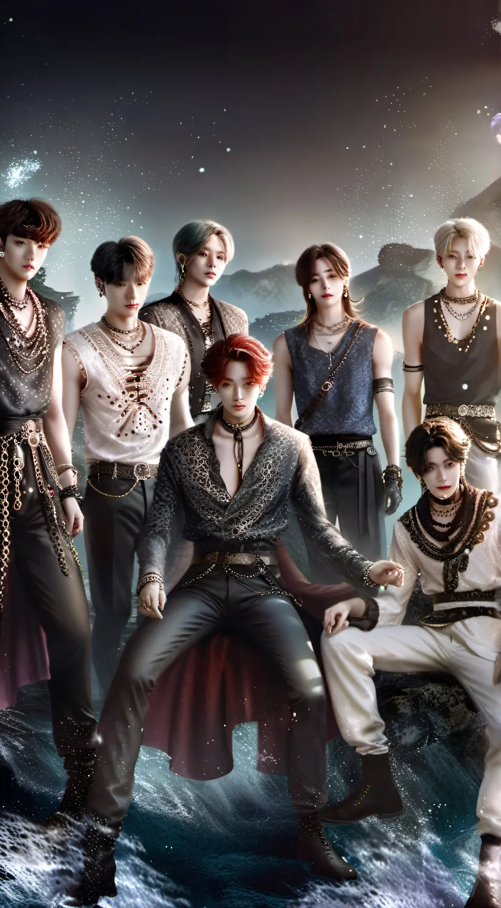 ai character: BTS (R&J) background