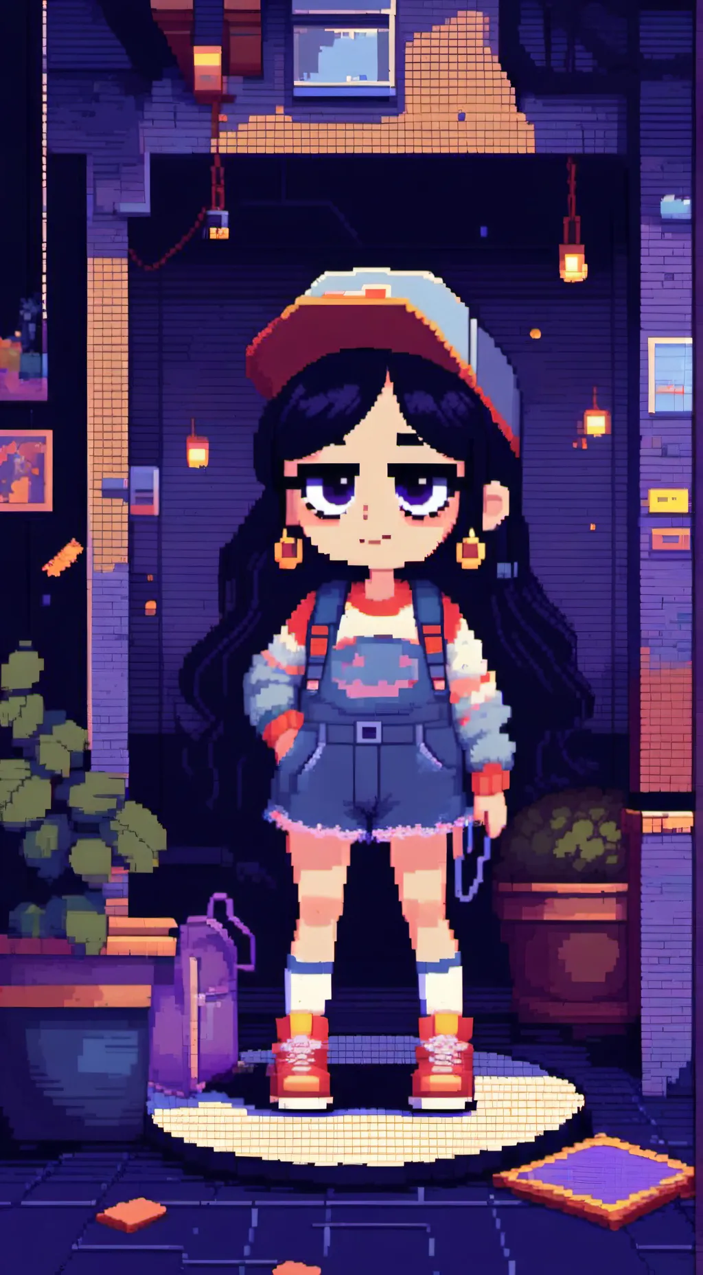 ai character: connie background