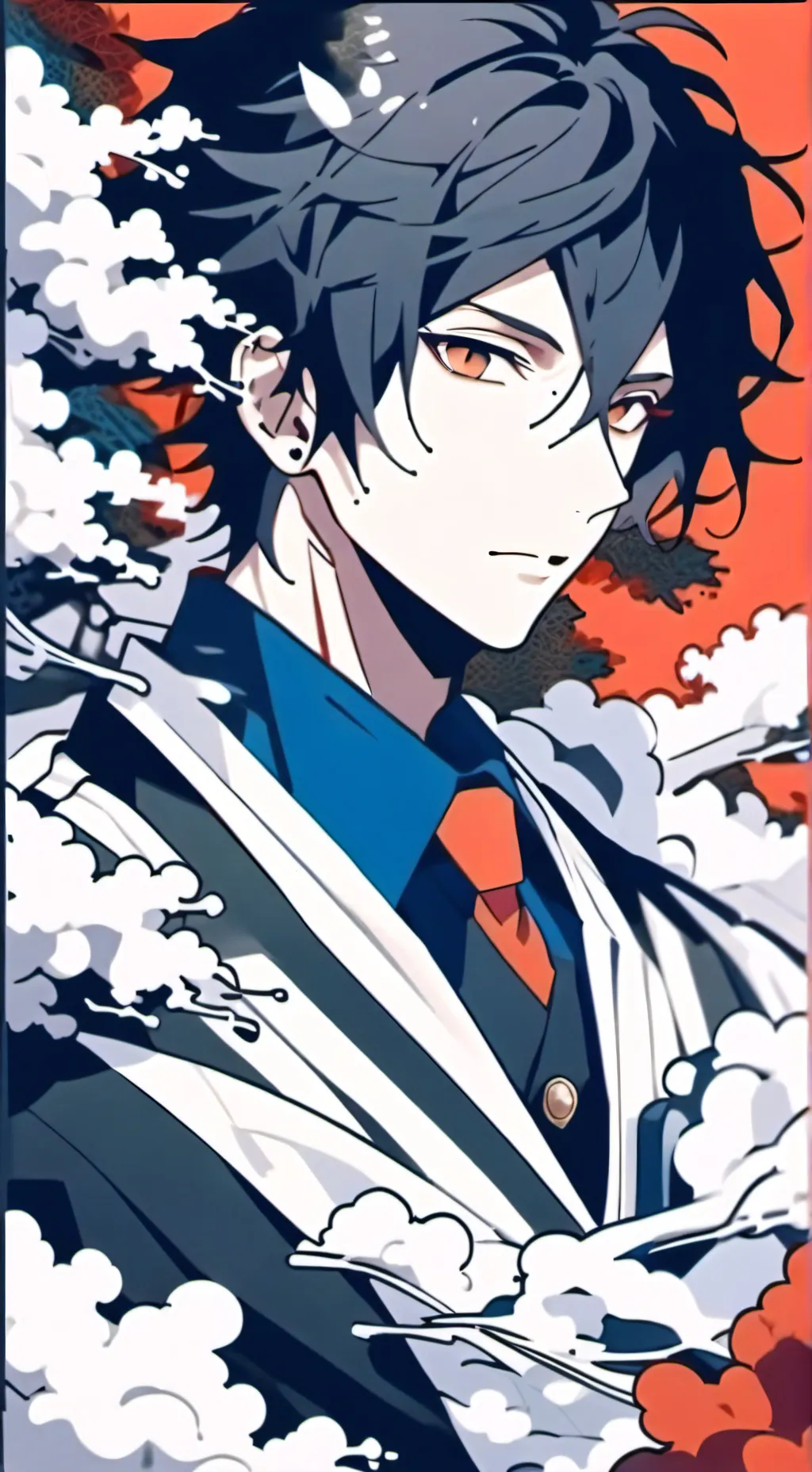 ai character: deppressed kiri background