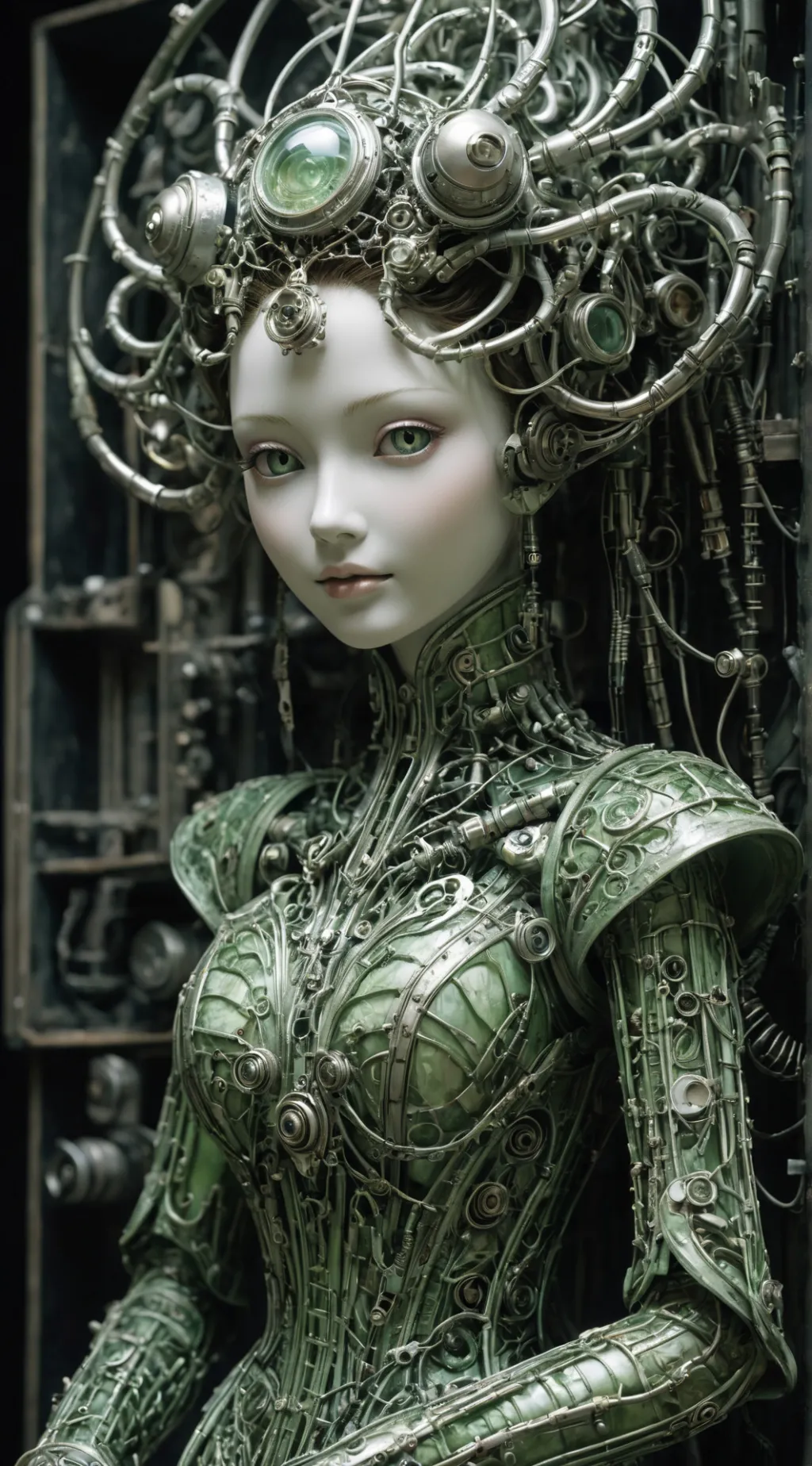 ai character: Doll-3327 background