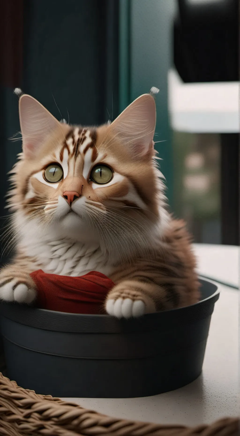 ai character: CUTIE PIE!!  background