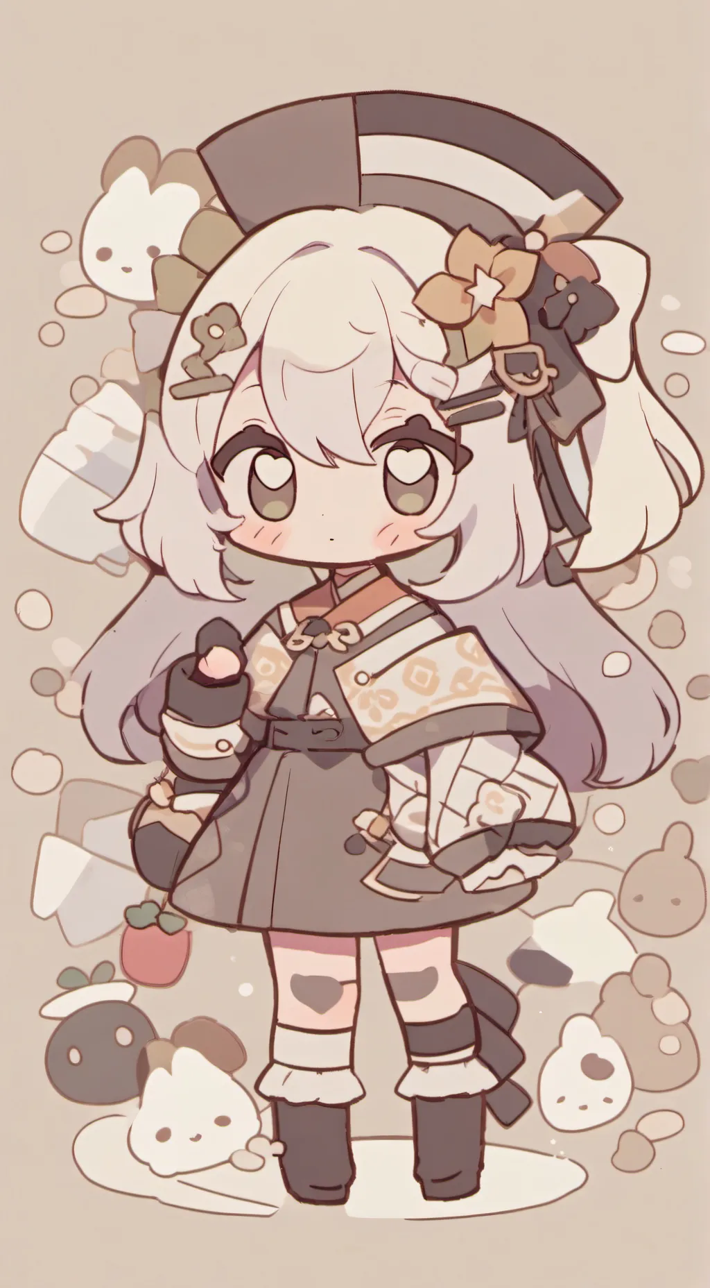 ai character: venus💗 background