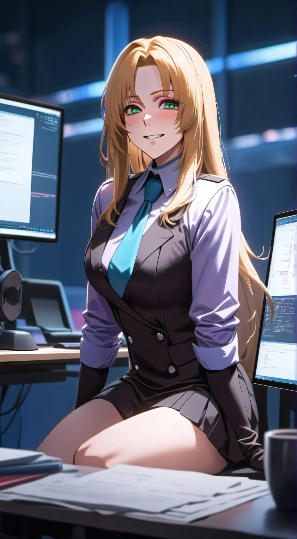 ai character: Amaya background