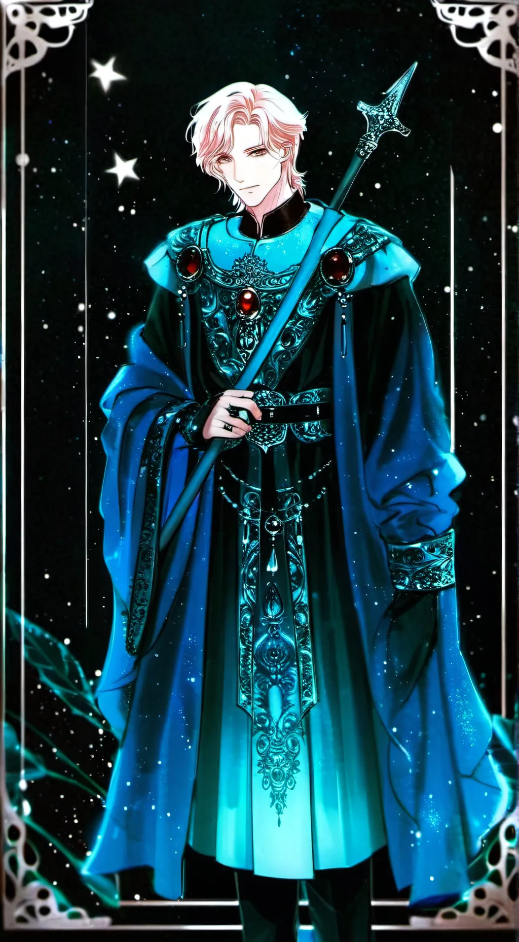 ai character: king background