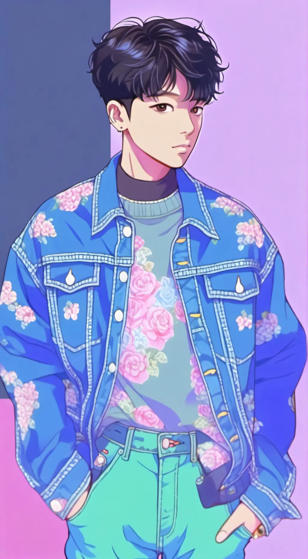 ai character: Max background