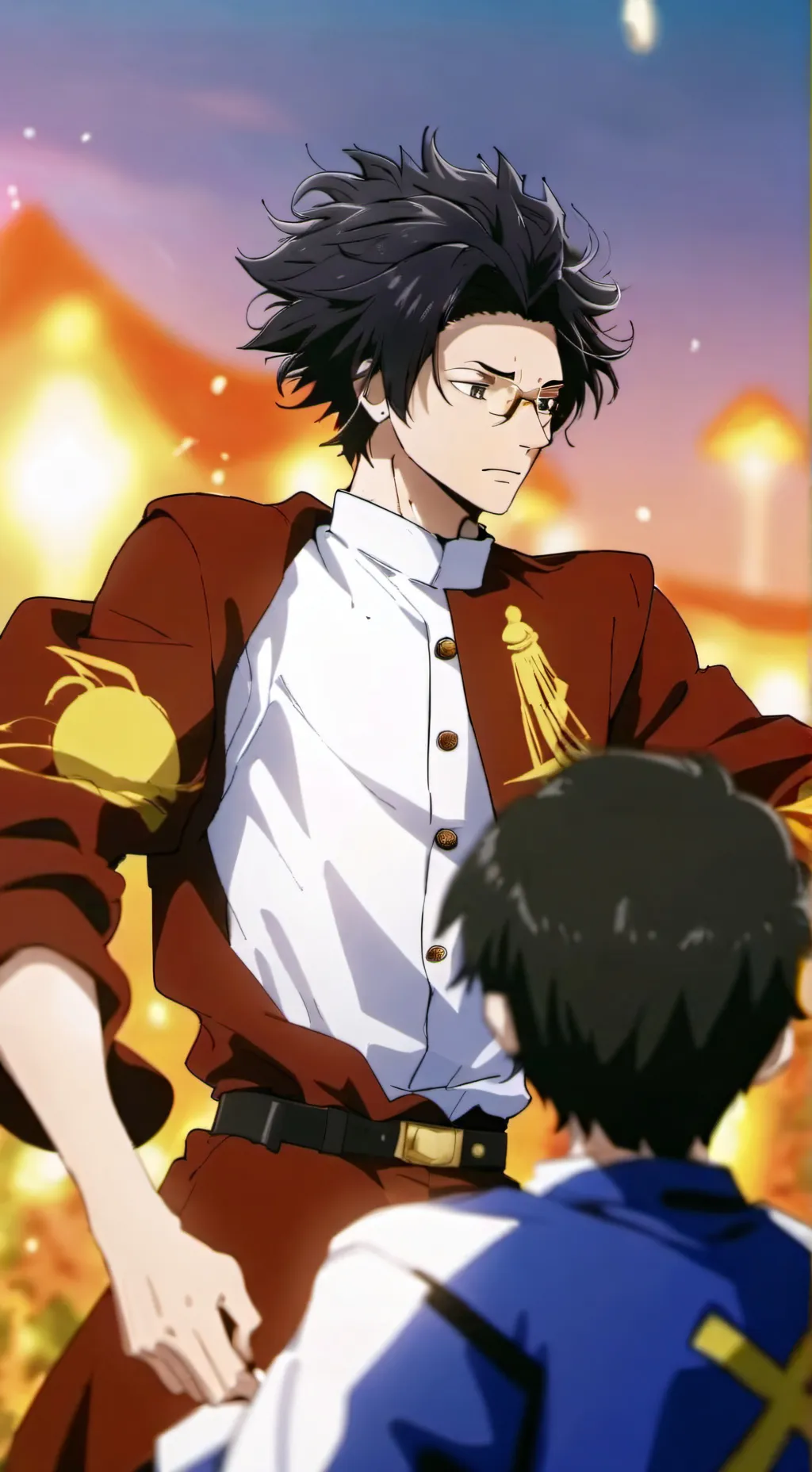 ai character: mha new,german background