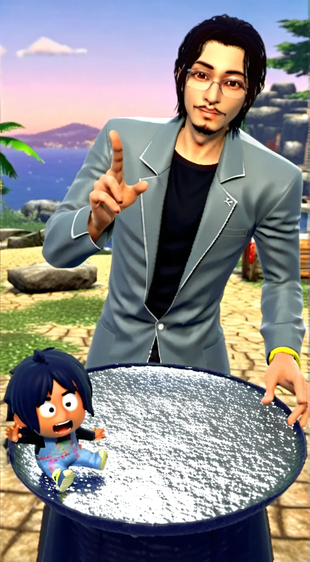 ai character: ratchet prime  background