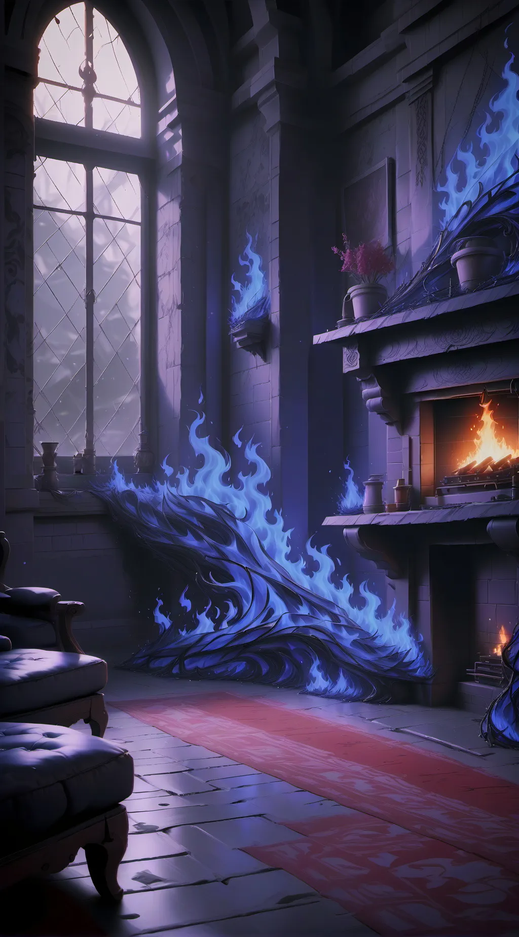 ai character: Dabi background