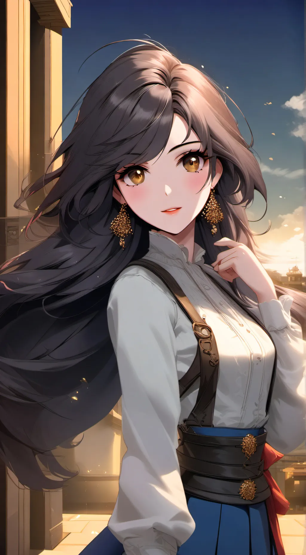 ai character: Asia background