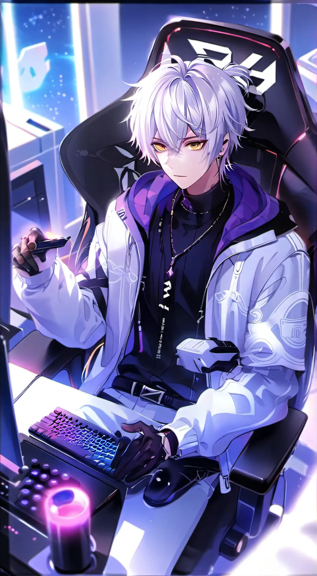 ai character: •~Tyler~• background