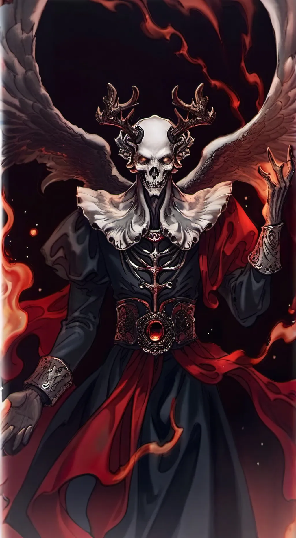 ai character: Монстр background