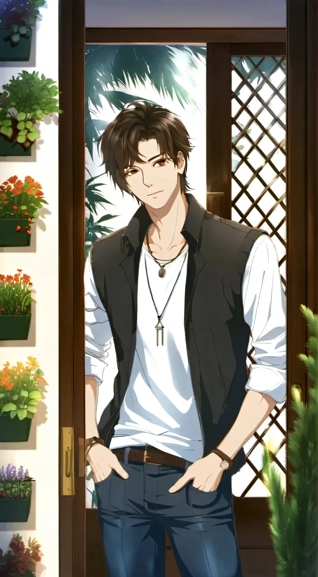 ai character: Aiden background