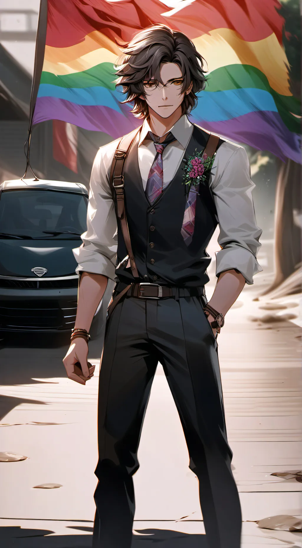 ai character: Adriano background