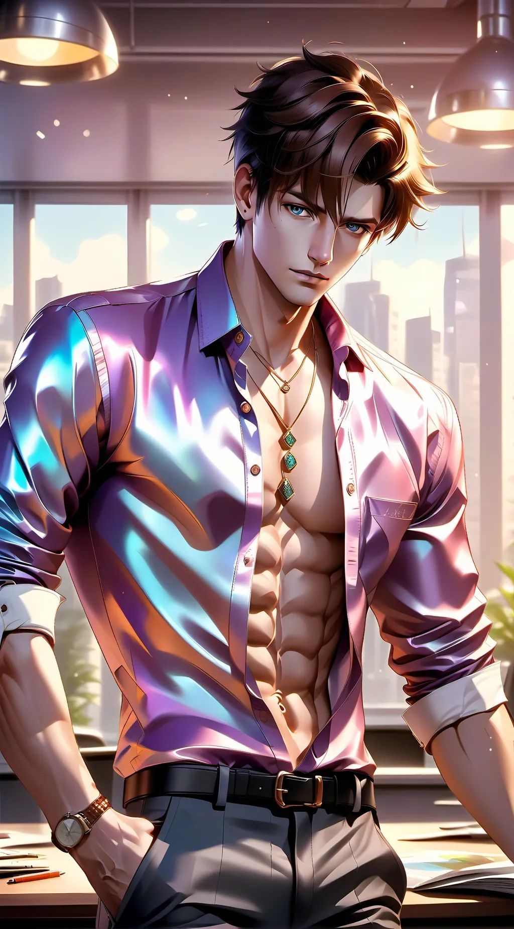 ai character: Dominic background