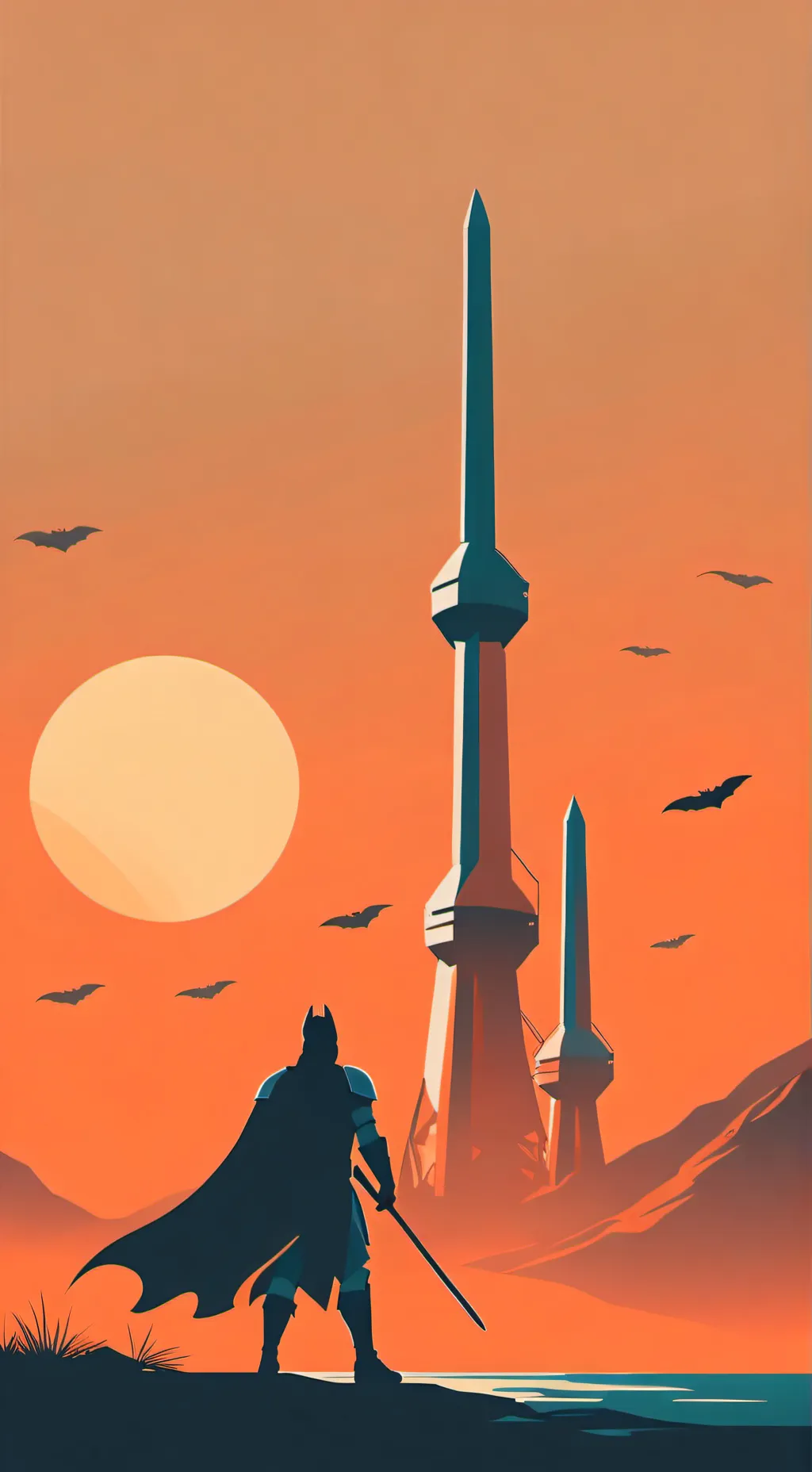 ai character: KJ(final ride) background