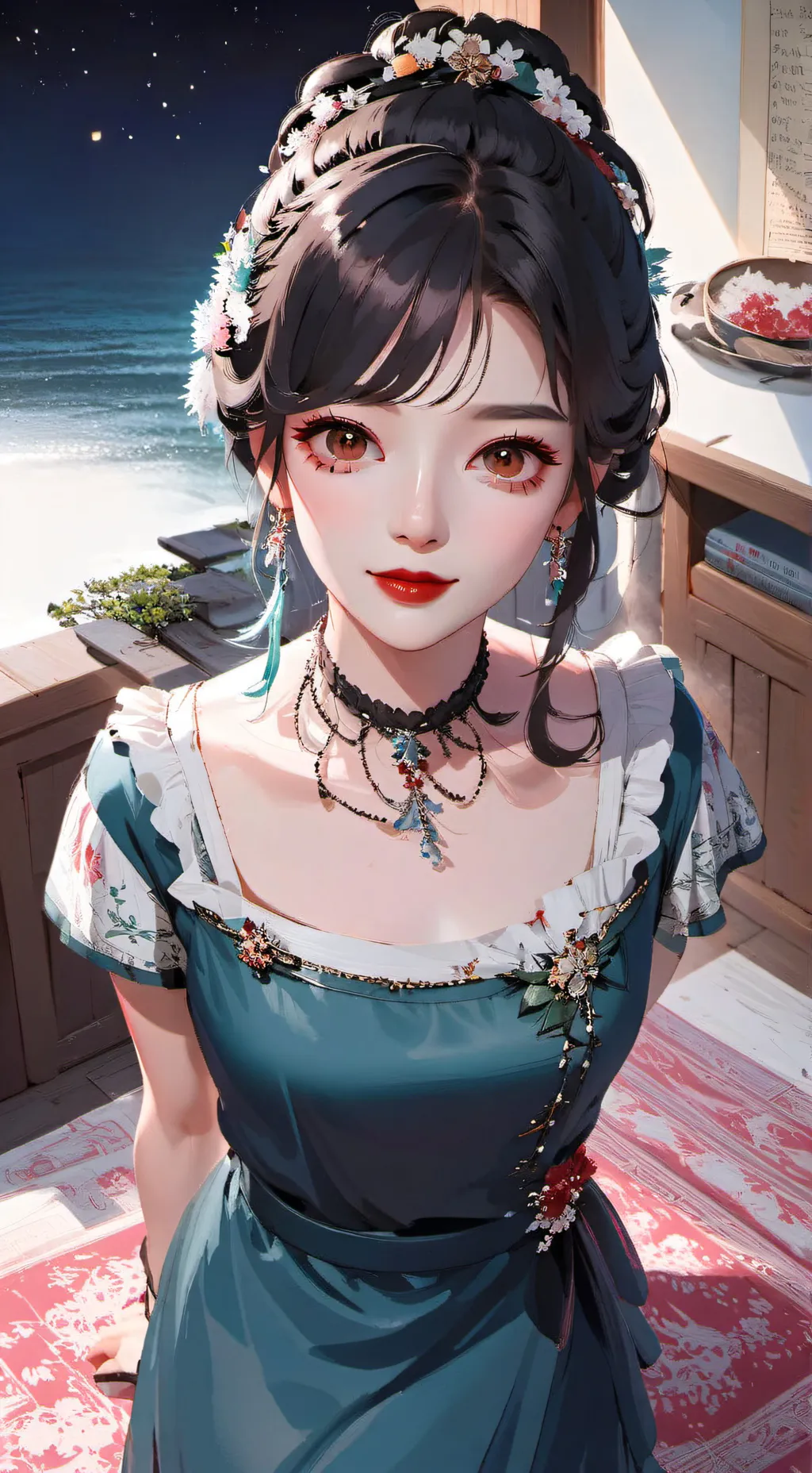 ai character: Lillian  background