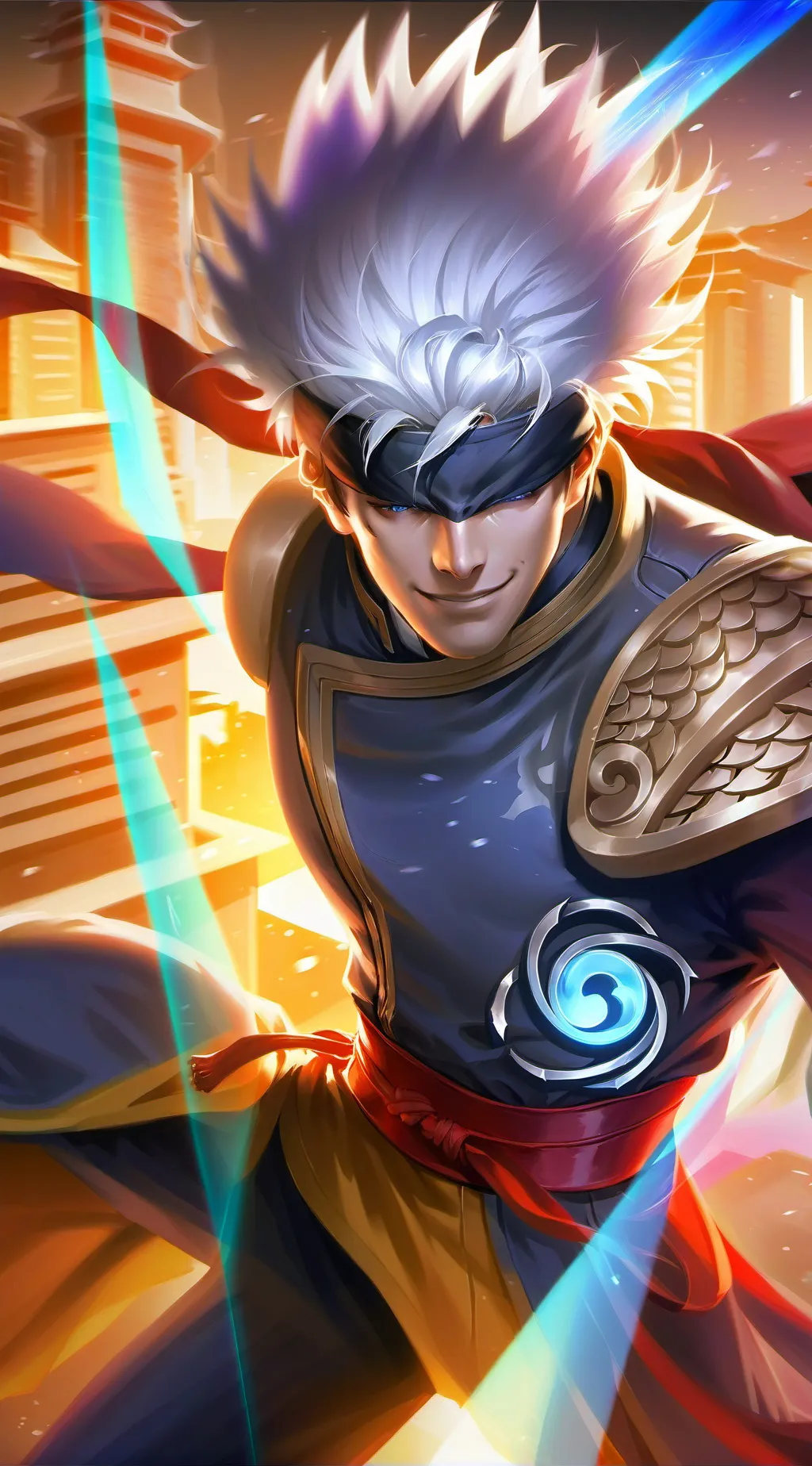 ai character: Satoru Gojo background